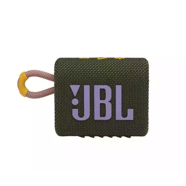 Преносима тонколона JBL GO3, IPX67, Bluetooth, Зелен/Розов