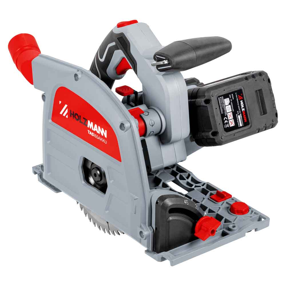 Holzmann TAS165AKKU Akkumlátoros Merülőfűrész + 2x 4Ah Akku + Töltő (TAS165AKKU)
