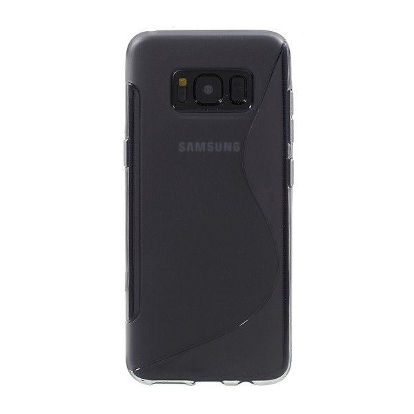 Szilikon telefonvédő (S-line) FÜSTSZÍNŰ [Samsung Galaxy S8 Plus (SM-G955)] (5996457692286)