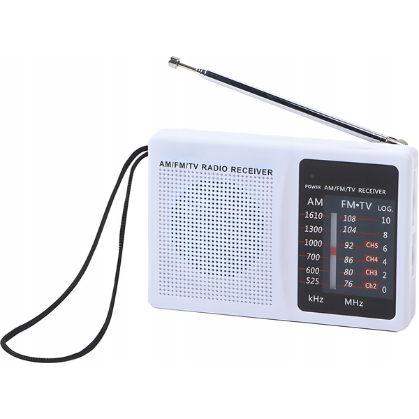 Radio Retoo Radio FM białe