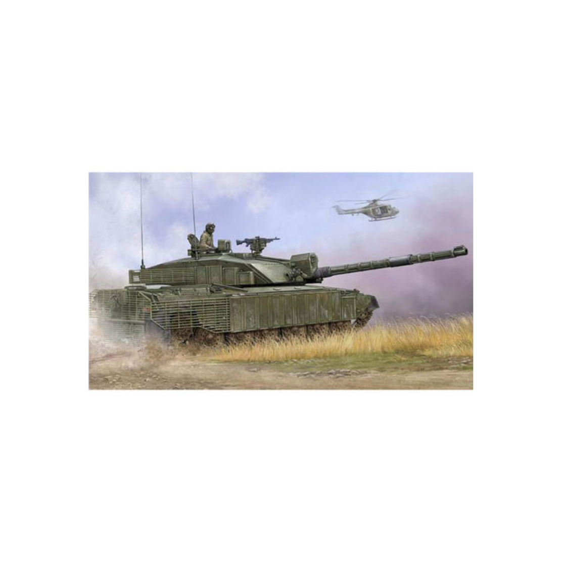 Trumpeter Challenger 2 brit fő harckocsi Műanyag makett 1:35 (01522)