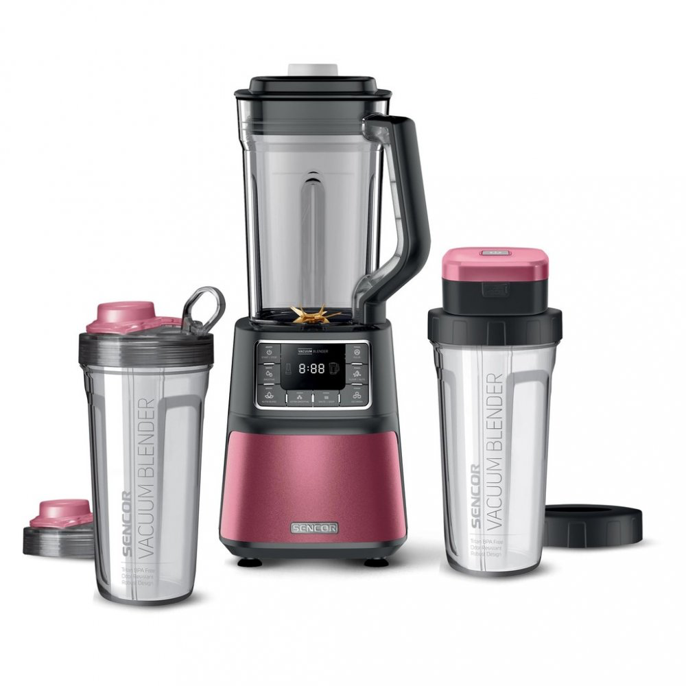 Pohárový mixér vákuový smoothie mixér Sencor SBU 7874RD 1500W (SBU 7874RD)
