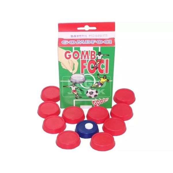 Button football in a box 11-disc skill board game