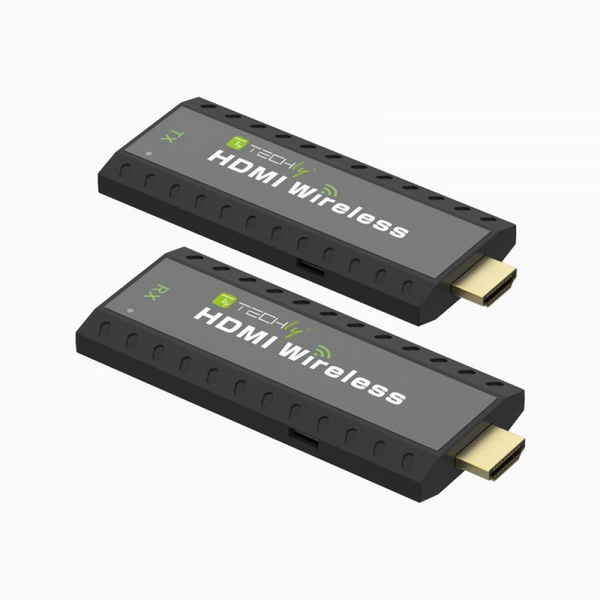 Techly IDATA HDMI-WL53 audio / video predlžovač AV vysielač a prijímač Čierna