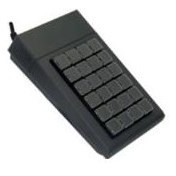 PROGRAMMABLE 24 KEYS MATRIX KEYBOARD BLACK (AK-100-UW-B/24)