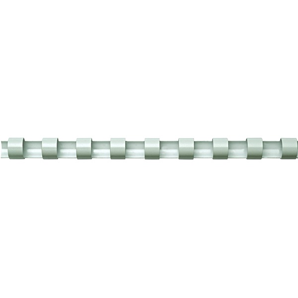 Apex 6mm 100db-os 10-20lapos fehér műanyag spirál (6200003)