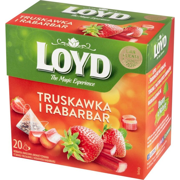 Loyd Tea Eper-Rebarbara 20x2g