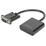 Adapter VGA > HDMI (ST-BU) DIGITUS 15cm Black