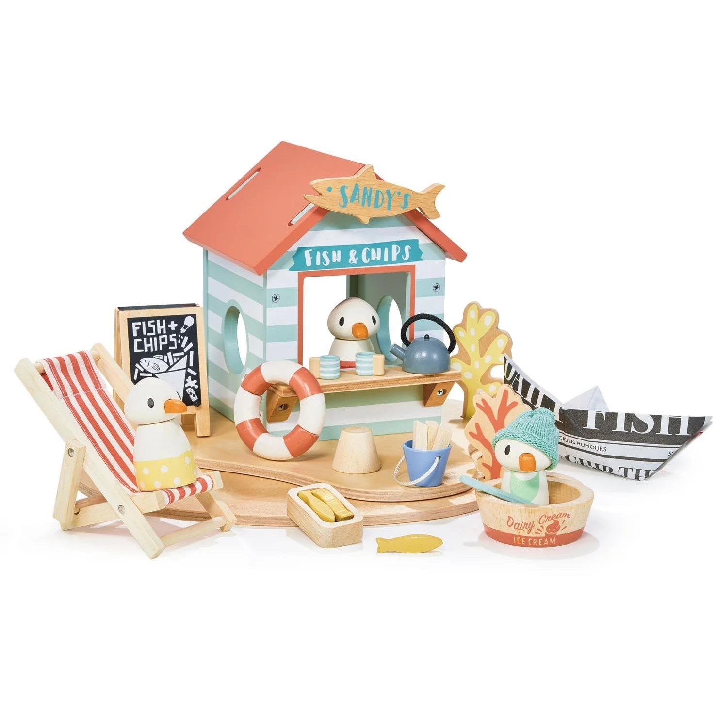 Tender Leaf Dřevěné bistro na pláži Sandy’s Beach Hut (TL8379)