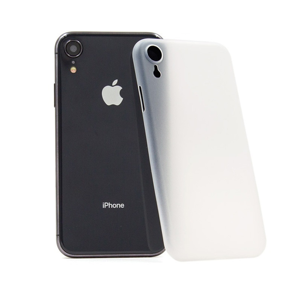 Husa ultra-subtire Vireo CV910CLR iPhone XR + set film sticla