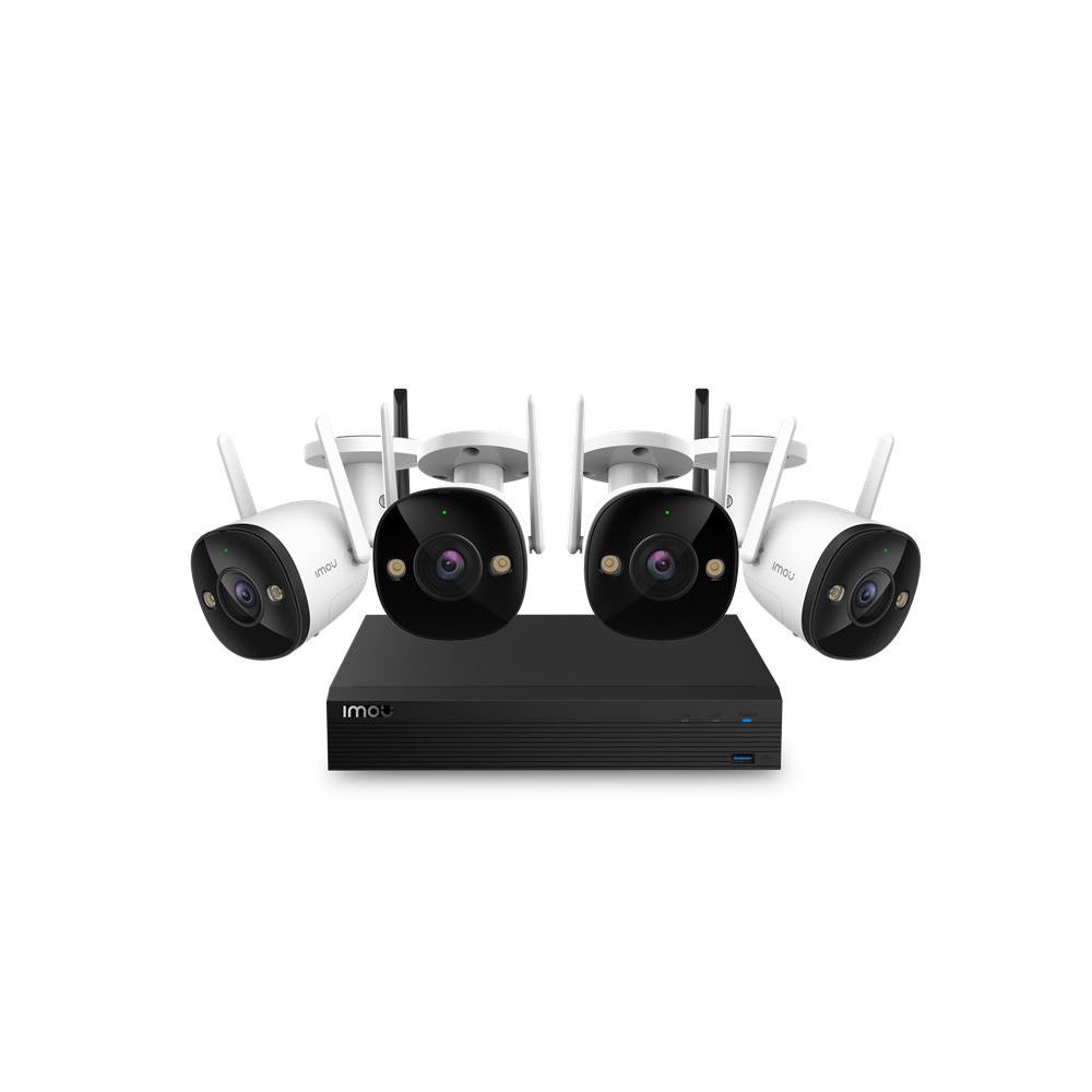 IMOU 4 csatornás NVR + 4 db WiFi IP kamera (KIT/NVR1104HS-W-S2/4-F22FE) (KIT/NVR1104HS-W-S2/4-F22FE)