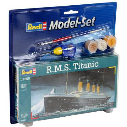 Revell R.M.S. Titanic 1:1200 makett készlet kiegészítőkkel (65804) (GXP-536630)