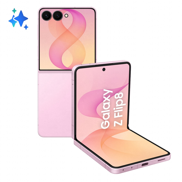 Samsung Galaxy Z Flip8 17,5 cm (6.9") Dual SIM 5G USB Type-C 12 GB 256 GB 4300 mAh Lyserød