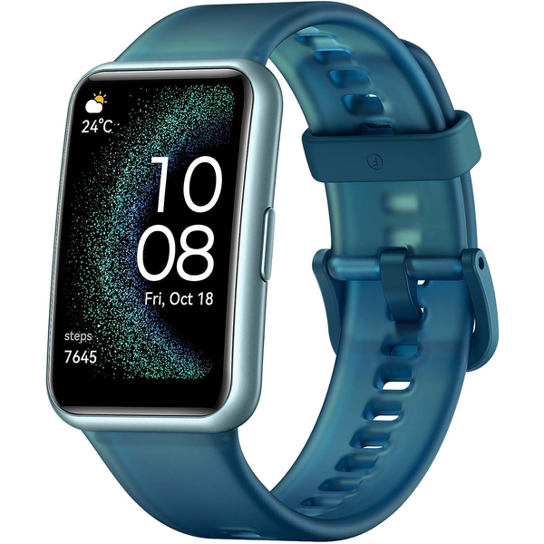 Смарт часовник Huawei Watch FIT SE, 41.65 mm, Silicone strap, Forest Green