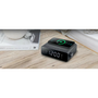 Радио часовник MUSE M-175 WI, USB, Bluetooth, безжично зареждане, двойна аларма, LED дисплей, черен