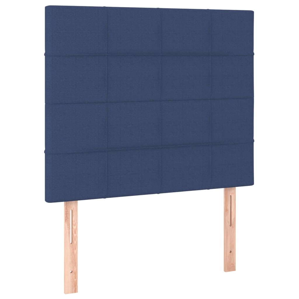 2 db kék szövet fejtámla 90x5x78/88 cm (3116320)