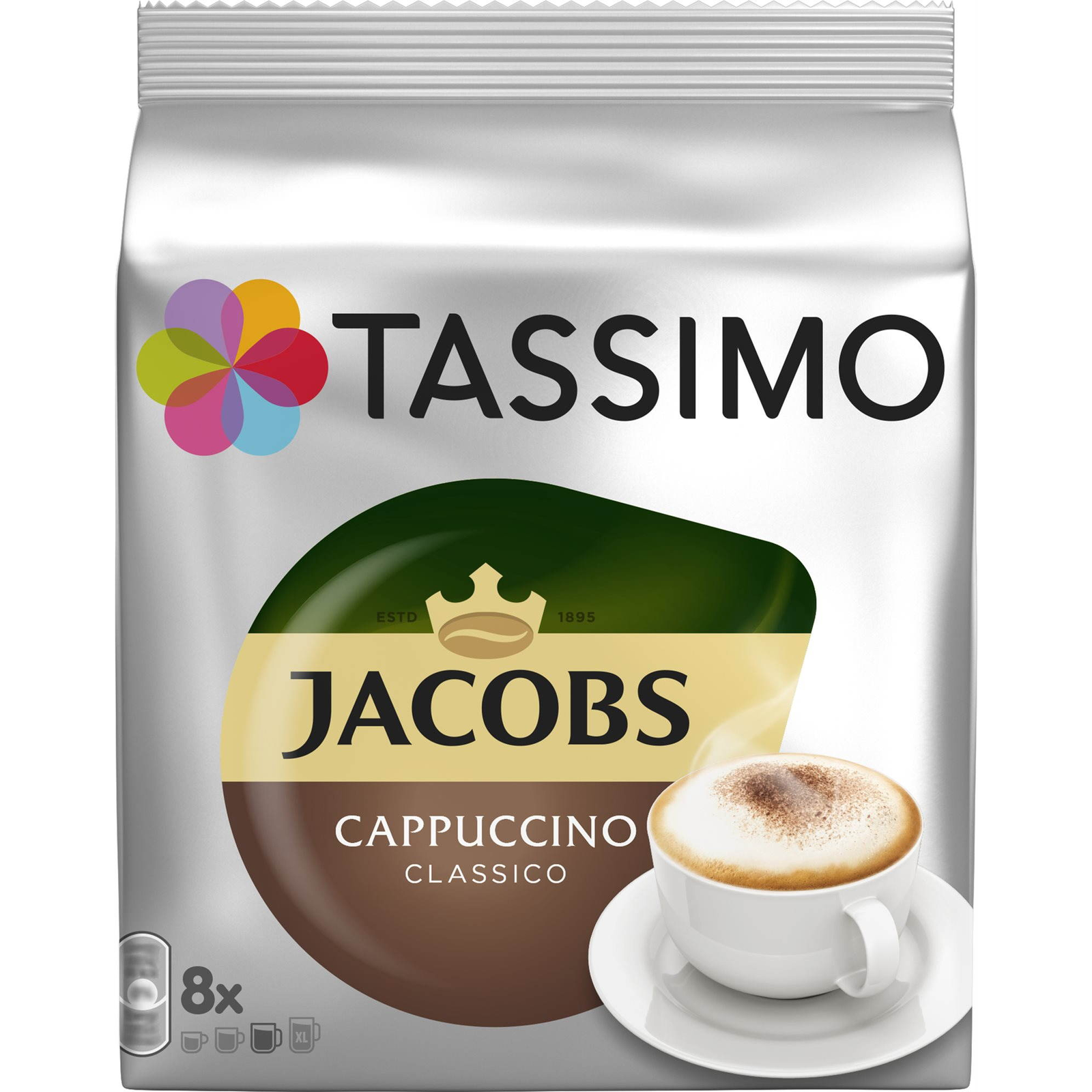 TASSIMO Jacobs Krönung Cappuccino 8db (626455)