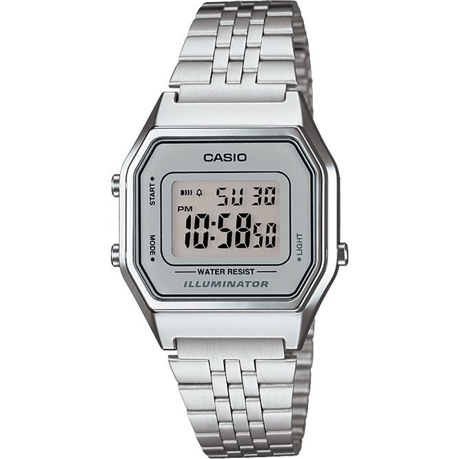 Dámske hodinky Casio LA680WEA-7EF stopky alarm