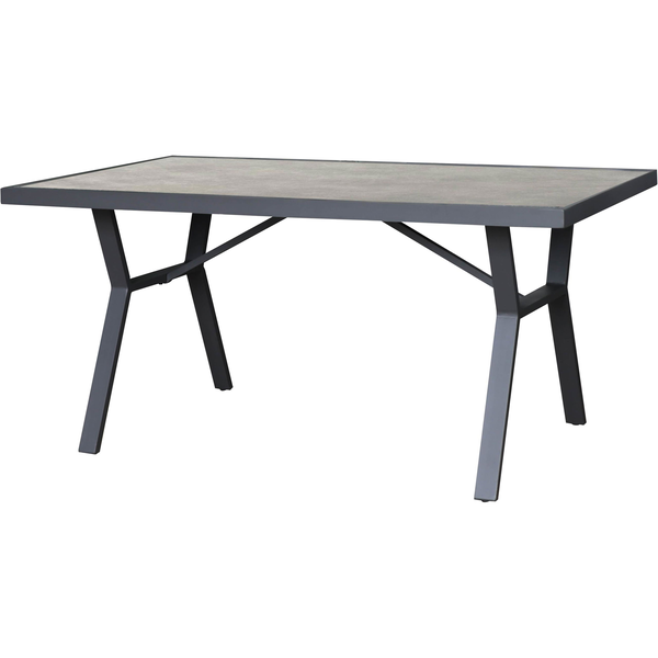 ROJAPLAST SIBIU Kerti asztal, alumínium, 140×80 cm