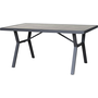 ROJAPLAST SIBIU Kerti asztal, alumínium, 140×80 cm