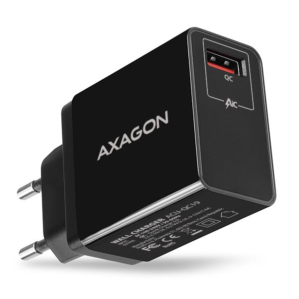 Axagon ACU-QC19 QC3.0 hálózati töltő (ACU-QC19)