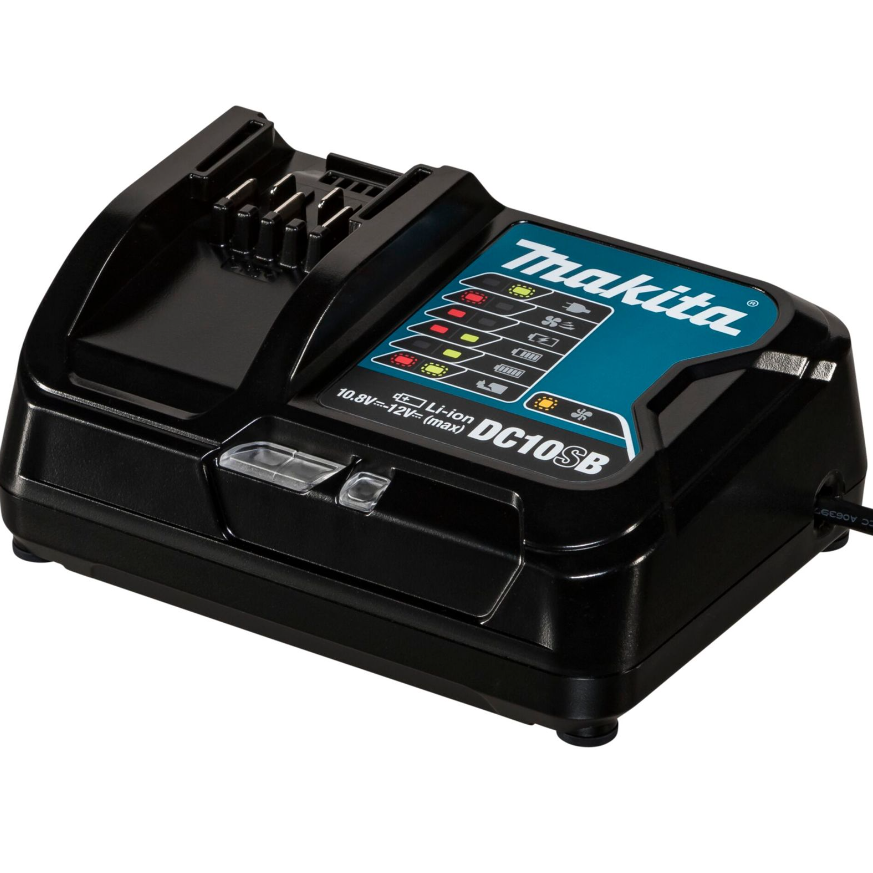 Makita DC10SB akkumulátor gyorstöltő 10,8V-12V (197363-4)