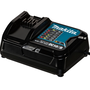 Бързо зарядно за акумулатори, Makita, 120x163x73 мм, черно