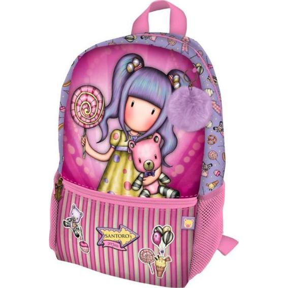 Mini Mochila Gorjuss™ Fairground "first Prize" 26x34x11,4cm