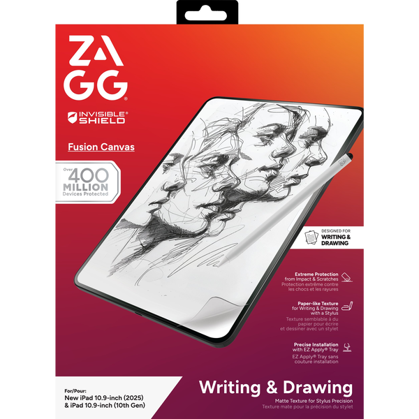 InvisibleShield Fusion Canvas Papírszerű képernyővédő Apple 1 db