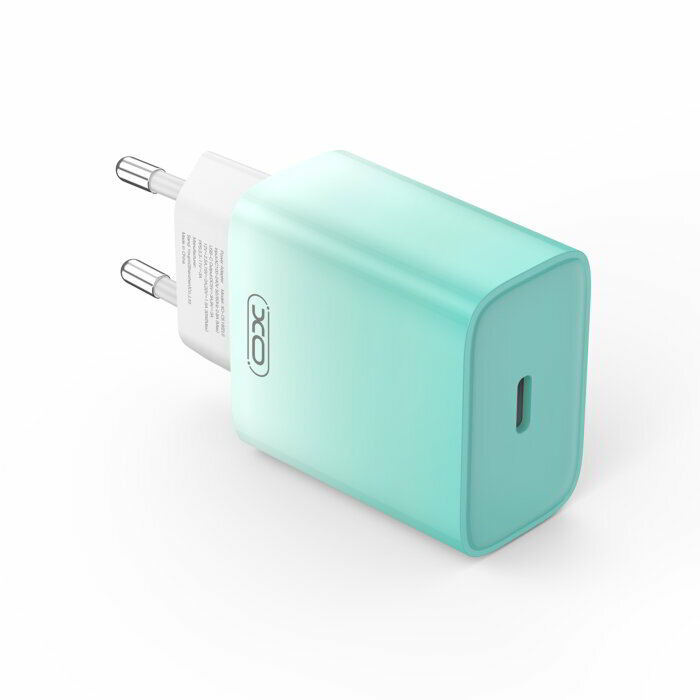 XO CE18 USB-C Hálózati töltő - Kék (30W) (CE18)
