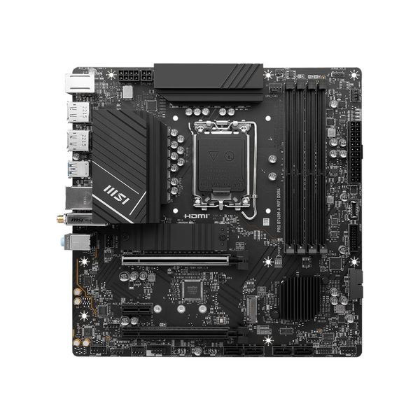 MSI PRO B760M-A WIFI DDR4 základní deska Intel B760 LGA 1700 Micro ATX