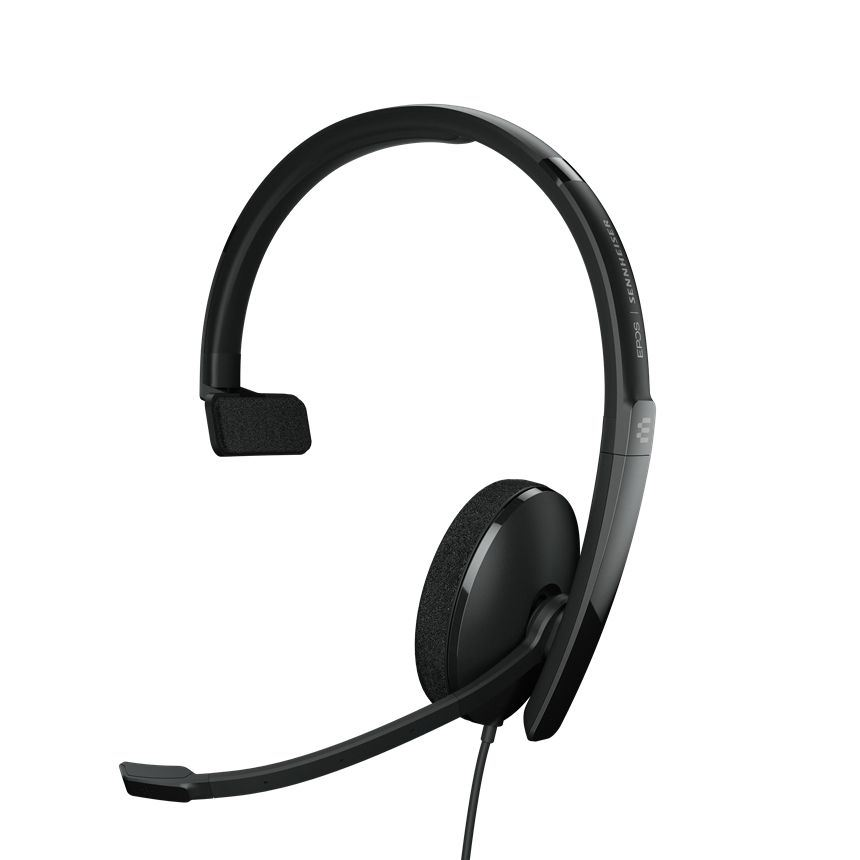 EPOS ADAPT 130T USB II Slúchadlá s mikrofónom Kábel Pres hlavu Kancelária / call centrum USB Typ-A Čierna (1000899)