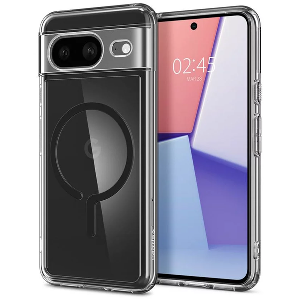 Spigen Ultra Hybrid OneTap Ring Google Pixel 8 tok átlátszó-fekete (ACS06281)