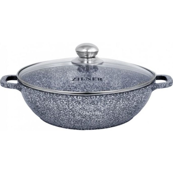 Zilner GARNEK MARMUROWY WOK 3.3L / 28cm ZILNER ZL-7069