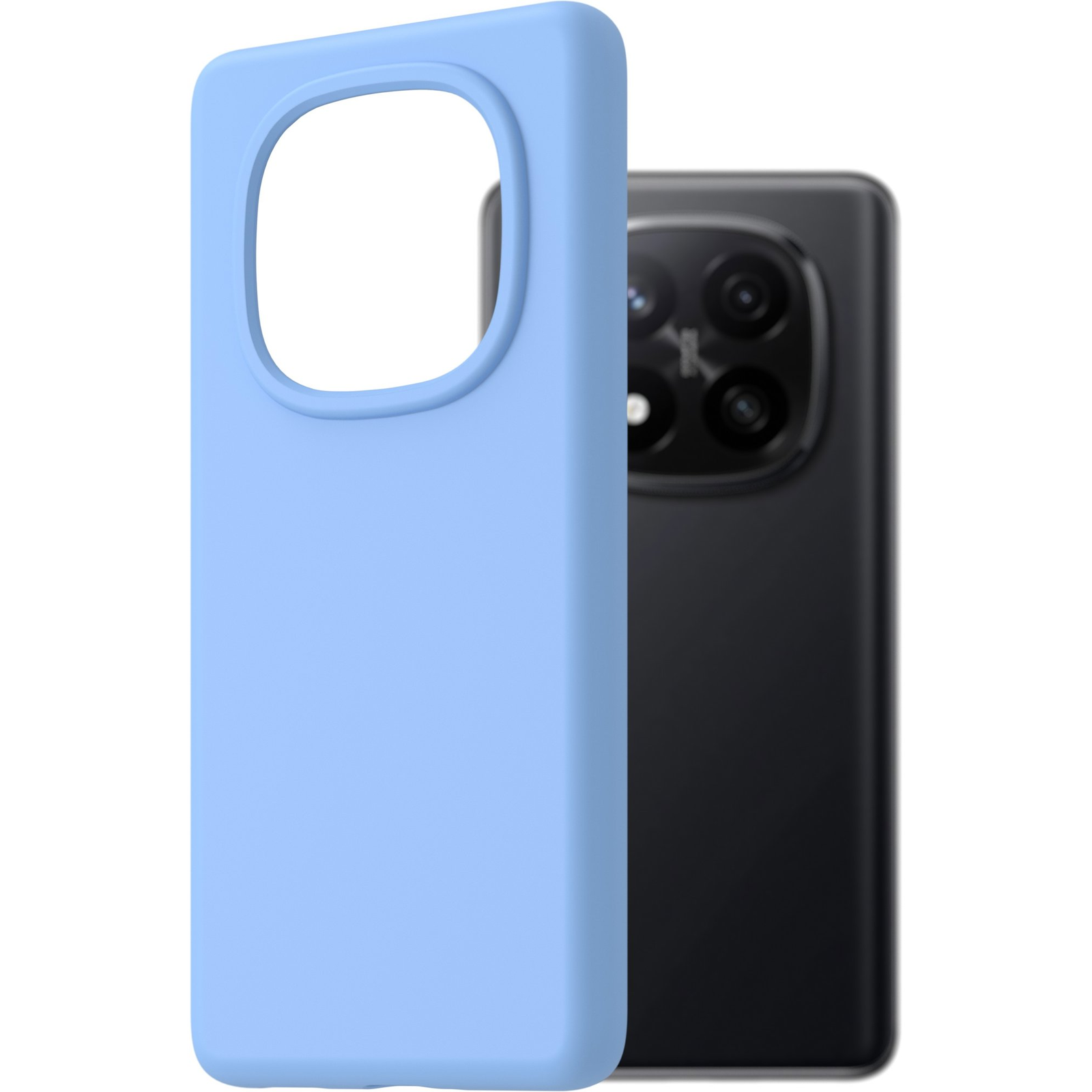 AlzaGuard Premium Silicone Case Xiaomi Redmi Note 14 Pro+ világoskék tok (AGD-PCS446L)