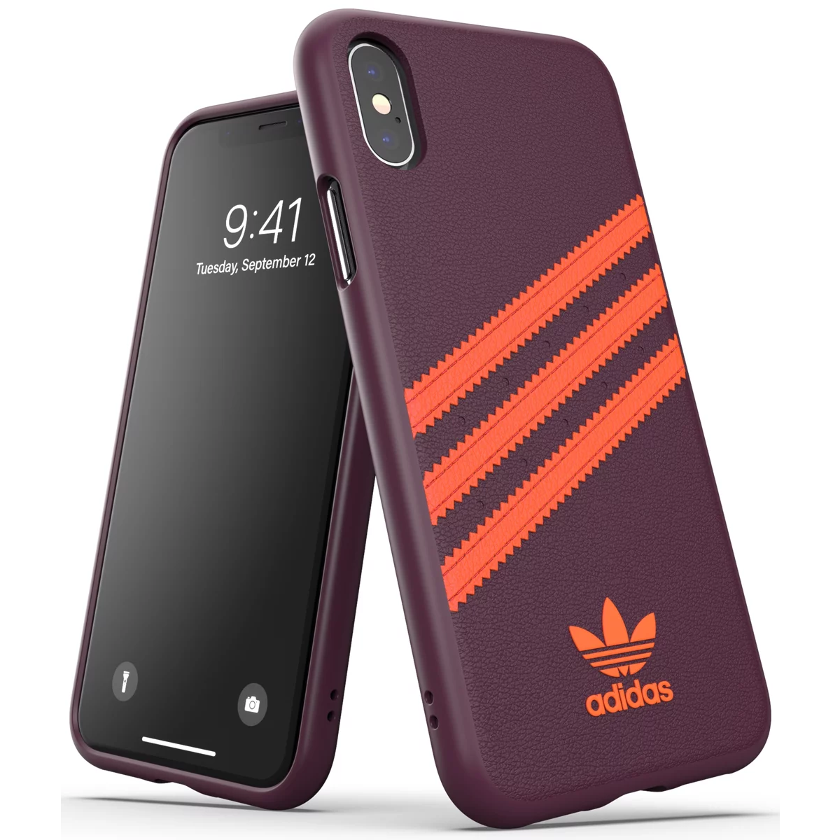 Adidas OR Moulded PU Apple iPhone X / XS Tok - Piros (40561)