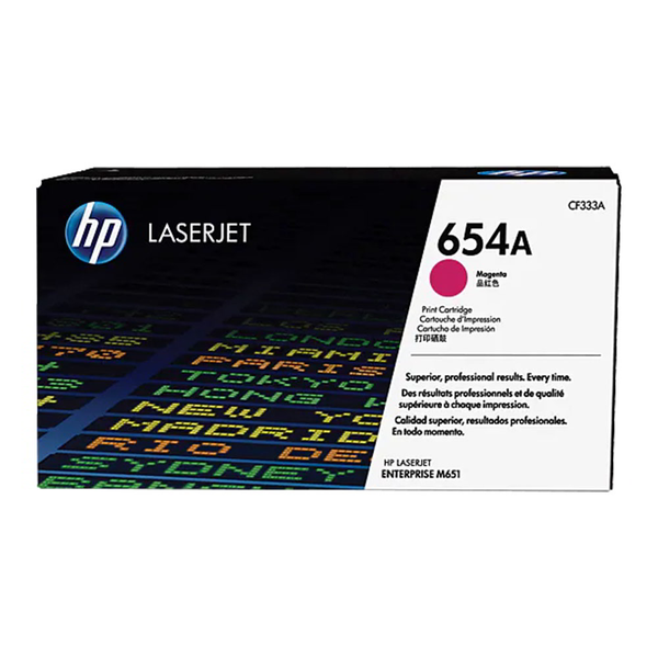 HP 654A Eredeti Toner Magenta 15.000 oldal (CF333A)