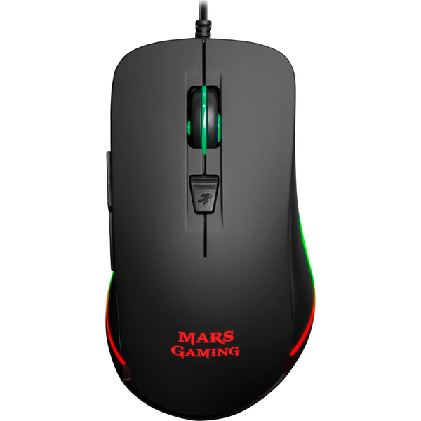 Mars Gaming MM118 Optikai Gaming Egér 9800 DPI USB Fekete