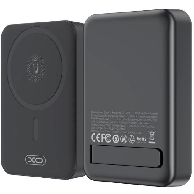 Baseus PR231 Mágneses Powerbank 10000 mAh 20W Fehér (6920680851461)