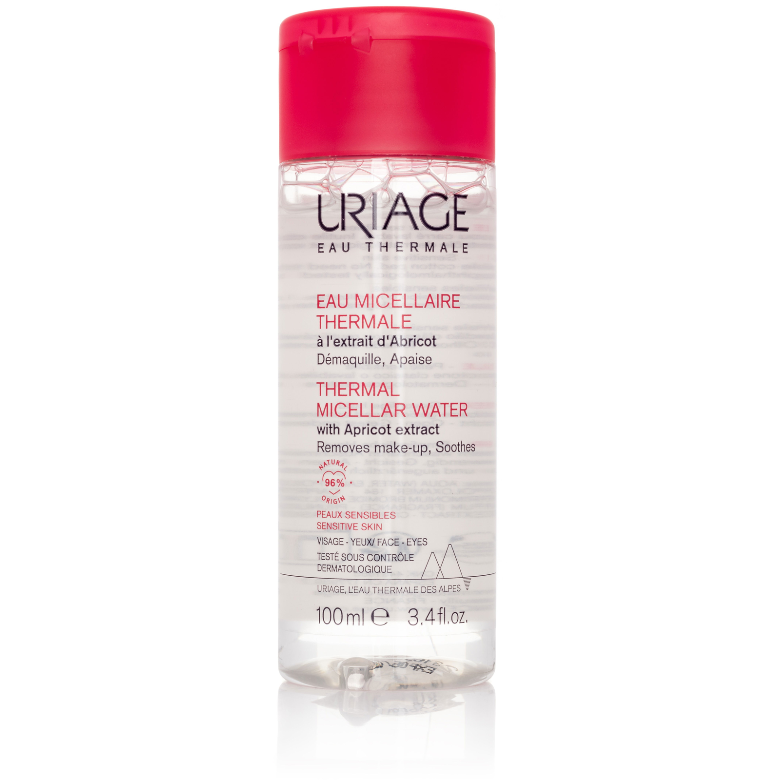 URIAGE Thermal Micellar Water Soothes 100 ml (3661434009204)