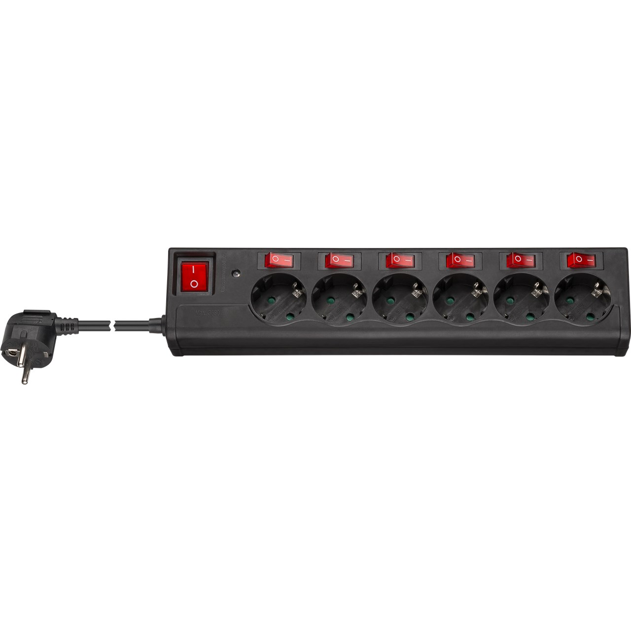 Goobay 72567 6-os túlfeszültség védő - elosztó 1.5m (72567)