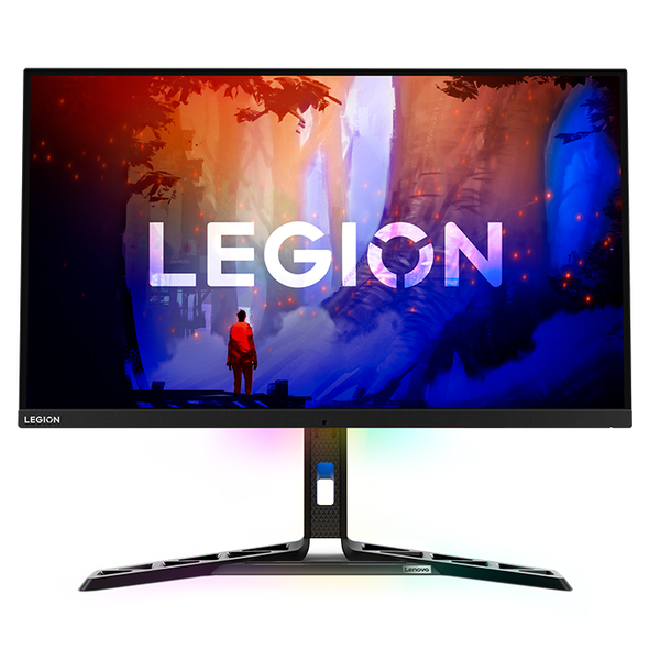 Монитор Gaming LED IPS Lenovo Legion Y32p-30, 31.5", 4k UHD, Display Port, 144Hz, IPS, 0.2ms MPRT, USB-C, HDMI 2.1, DP 1.4, , HDR400, Високоговорители, RGB Lighting, Tilt/Swiwel/Lift FreeSync Premium, Черен