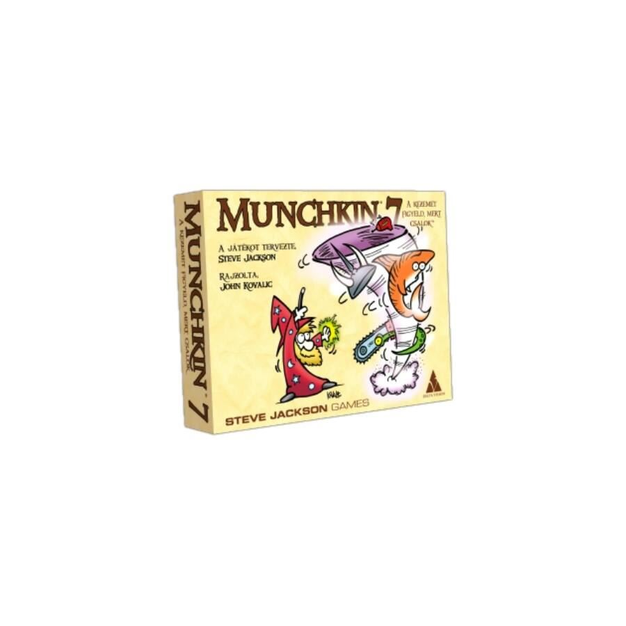 Delta Vision Munchkin 7 - A kezemet figyeld, mert csalok társasjáték (DEL34592) (DEL34592)