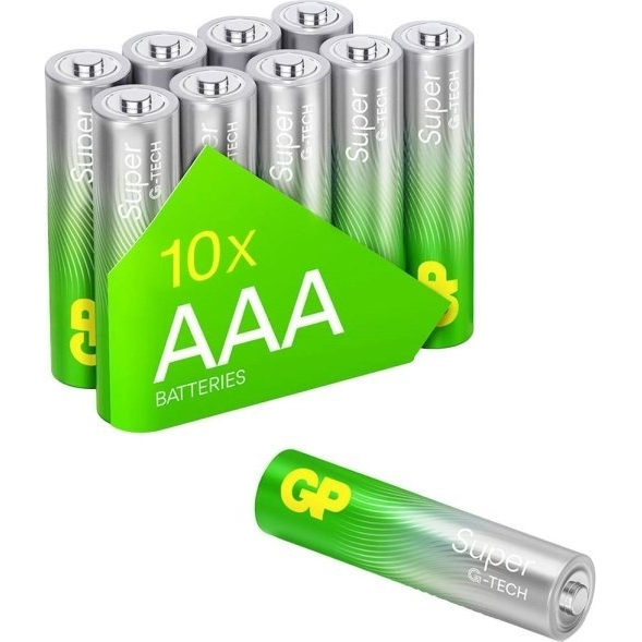 GP Mikroelem Super Alkáli mangán 1.5 V 10 db (GPSUP24A997C10)