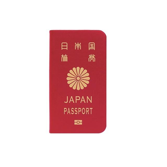 Ozaki GT-i9500 O!Coat Worldpass Japán Samsung Galaxy S4 Flip bőrtok - Piros (OC741JP)