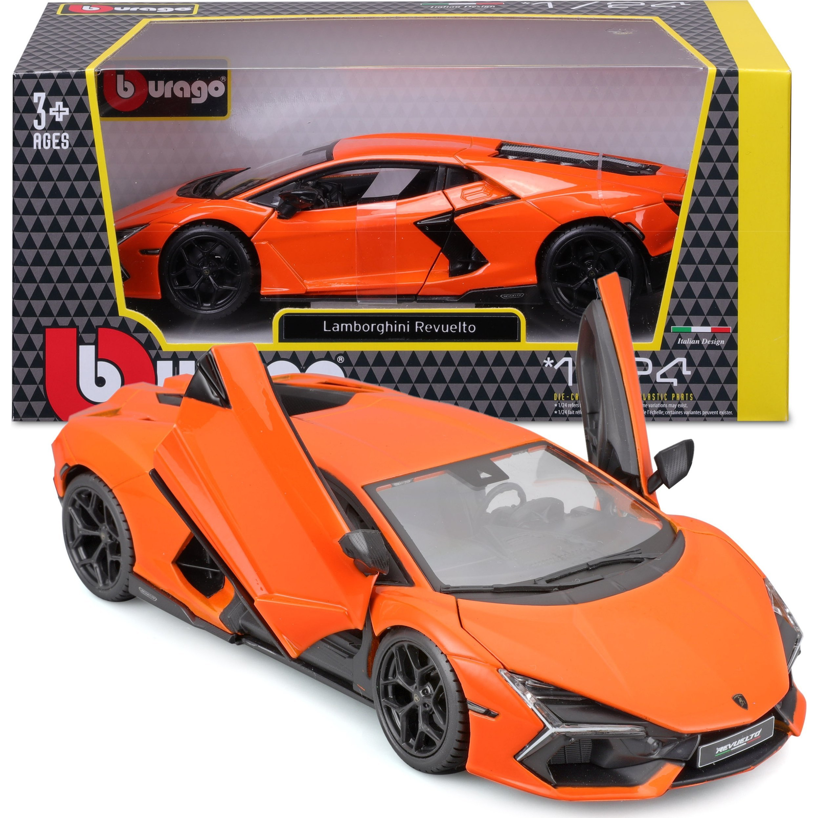 Bburago Lamborghini Revuelto 1:24 Autómodell (4893993211067)