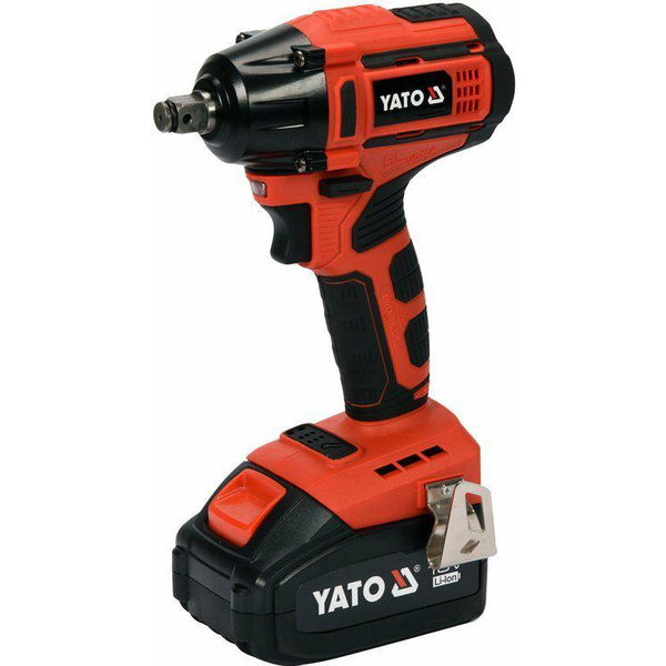 YATO Ütvecsavarozó 18V 1/2" 250Nm Brushless + 3Ah Akkumulátor és Gyorstöltő