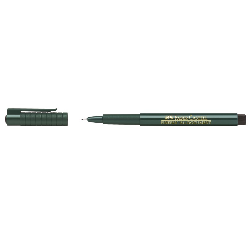 Faber-Castell Finepen 1511 0.4 mm Tűfilc - Fekete (263285)