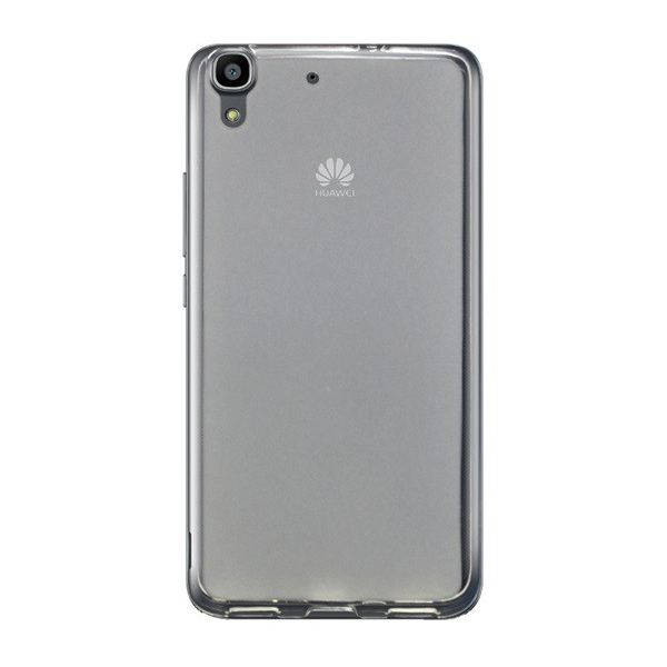 Szilikon telefonvédő (matt) ÁTLÁTSZÓ [Huawei Y6] (5996457594535)