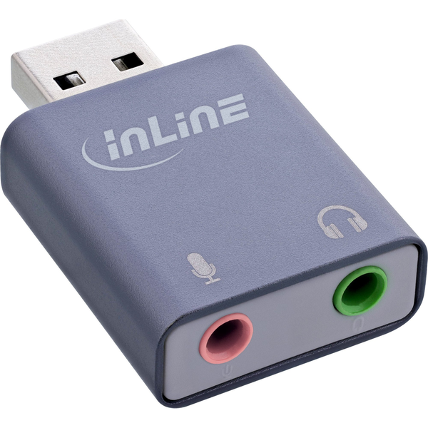 InLine 33051E convertitore audio Grigio